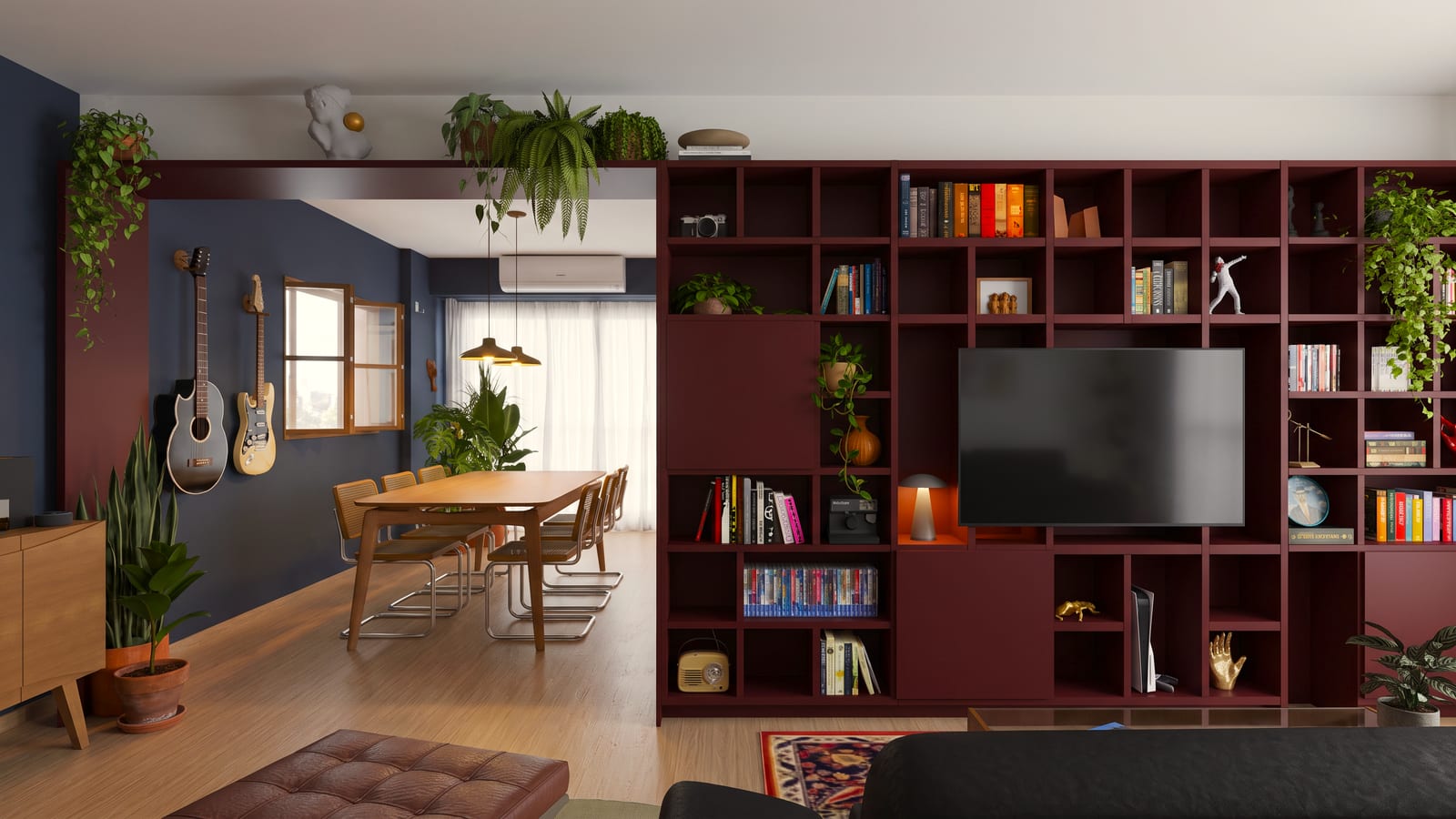 Resultado SpaceNode — render fotorrealista